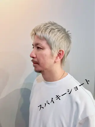 ショート カラー メンズ Roijir所属・roijir ロイジーのヘアスタイル