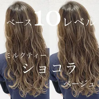 ロング 縮毛矯正/髪質改善 継続する美髪のヘアスタイル