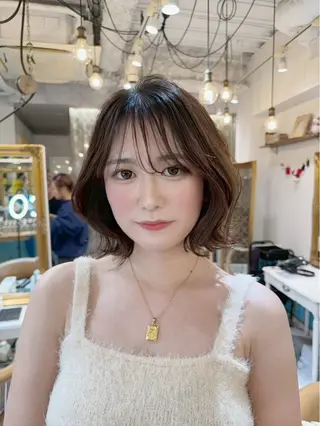 ショート カラー 透明感カラー/ 🫧みずほ🫧のヘアスタイル