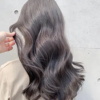 ロング カラー 艶髪韓国ヘア 💘小笠原涼華のヘアスタイル
