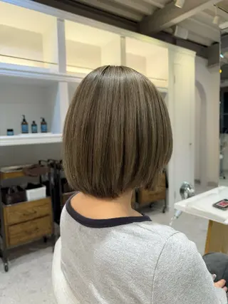 ショート 髪質改善／ショート ／芝　圭佑のヘアスタイル