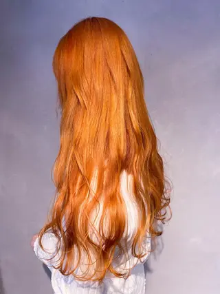 ロング カラー M IIのヘアスタイル