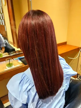 セミロング 馬野郁土 Uhair 本山店のヘアスタイル