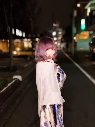 ミディアム カラー 韓国カラーエクステ 👑代表渡部雅己👑のヘアスタイル