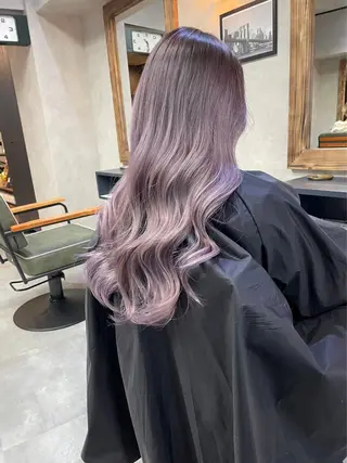 カラー 💜SUNNY キララ💜のヘアスタイル