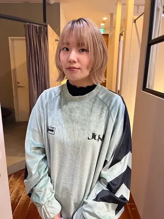 ショート bico所属・杉原 駿亮のヘアスタイル