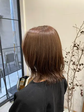 カラー 慎太朗メンズパーマ/ フェザー/スパイキーのヘアスタイル