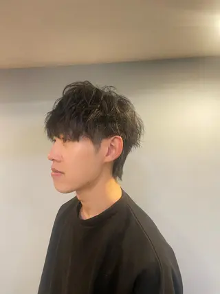 メンズ フリーランスシェアサロンルレイル所属・心斎橋/メンズ /ルレイル/地形真希のヘアスタイル