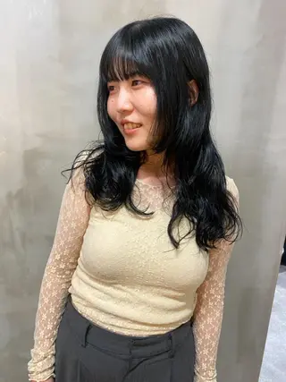 パーマ qpula  大濠 西新所属・qpula クプラのヘアスタイル