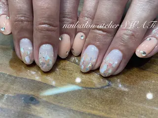ネイル ヘアーサロン大野所属・nailsalon SWATiのネイルデザイン