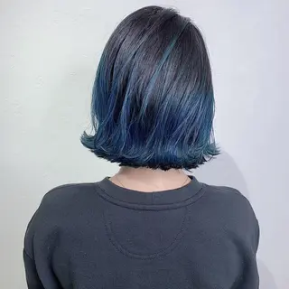 ショート カラー _WHITE+ 南海難波店のヘアスタイル