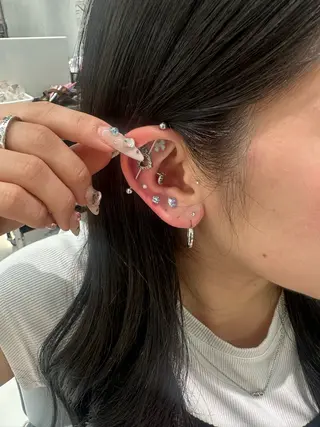 ヘアセット🎀耳つぼ 👂💎MONAMIのヘアスタイル