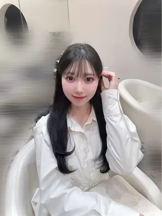 ロング suzune 🎀アイドルﾍｱ🎀のヘアスタイル