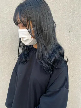 カラー AYANE 韓国ヘア /レイヤーカットのヘアスタイル