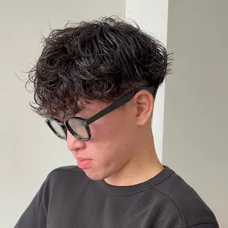 ショート メンズ men's/perm colorDaijuのヘアスタイル