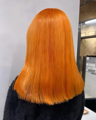 ロング カラー カラースペシャリスト ・齊藤 羽瑠輝のヘアスタイル