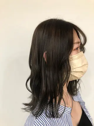 カラー 杉林 莉沙のヘアスタイル