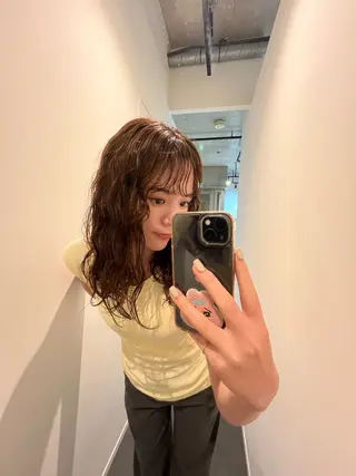 パーマ 【arc】 佐藤未希穂/レイヤーのヘアスタイル