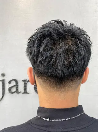 メンズ シムラ カイゲンのヘアスタイル