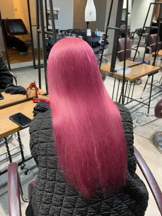 ロング カラー Lani5710所属・🎀ハイトーン・艶 カラー HANA🎀のヘアスタイル