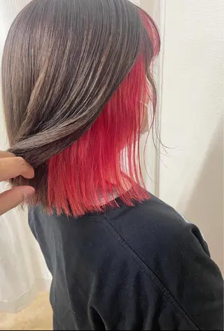 ミディアム カラー est hair &beautyのヘアスタイル