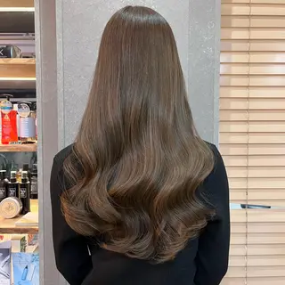 ロング レイヤーくびれヘア アレンジmanakaのヘアスタイル