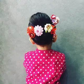 ヘアアレンジ キッズ chouette シュエットのヘアスタイル