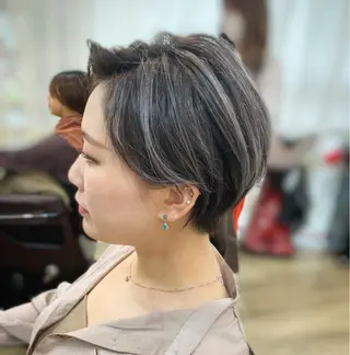 ショート 平尾 拓也のヘアスタイル