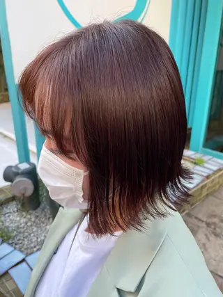ミディアム カラー 佐藤 魁人のヘアスタイル