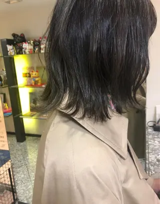 ショート カラー ヘアアレンジ ボブ/ミニボブ/ 立河今日子のヘアスタイル