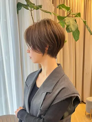 ショート ショート特化 阿部聖のヘアスタイル