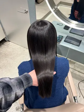 ミディアム カラー ✨髪質改善 縮毛矯正 艶髪 立川 コウキ✨のヘアスタイル