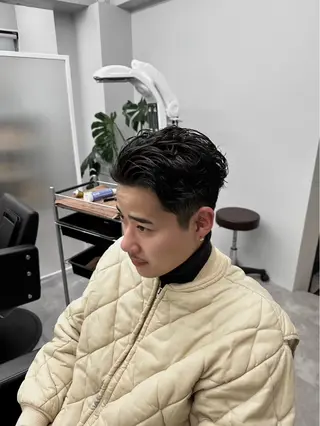 ショート メンズ ⭐️メンズカラー⭐️ No1二田健吾‼️のヘアスタイル