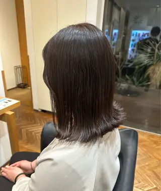 ミディアム カラー 鈴木 優斗のヘアスタイル