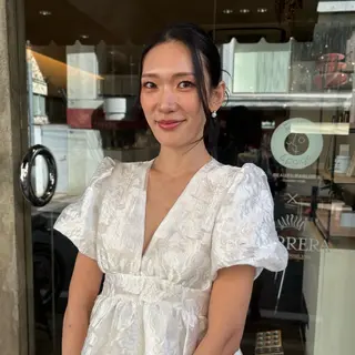 ヘアアレンジ 芦刈 咲来のヘアスタイル