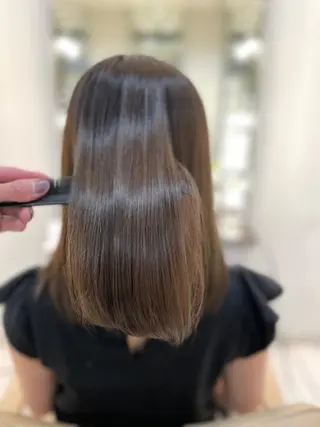 ミディアム salowin suite 柏所属・髪質改善特化 専門美容師オクダ♂のヘアスタイル