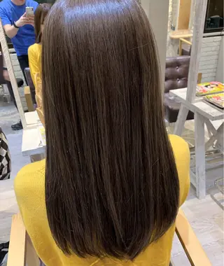 ロング カラー AUBE hair ales福岡平尾店所属・塚本 昂のヘアスタイル