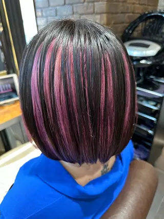 ショート 齊藤政太 顔周り カット 透明感カラーのヘアスタイル