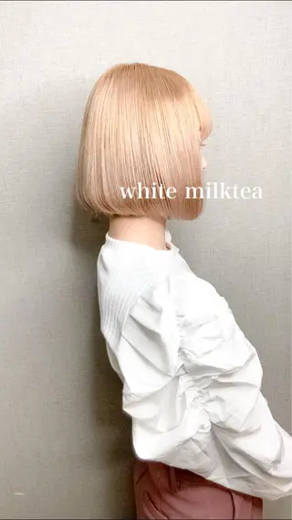 ミディアム カラー Selenehair 三条本店のヘアスタイル