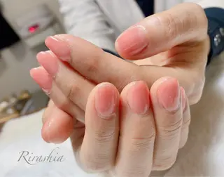 ネイル うる艶♡透明感ネイル Rirashiaのネイルデザイン