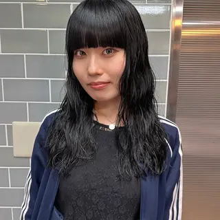ロング パーマ FBeauty 青山店所属・パーマ特化美容師 表参道のヘアスタイル