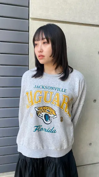 ミディアム カラー 磯谷 朋のヘアスタイル