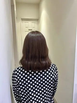 カラー 🎀ツヤカラー🎀 暖色カラー/amiのヘアスタイル