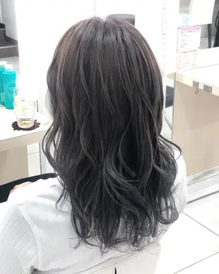 セミロング カラー 💙髪質改善 💙和田💙のヘアスタイル
