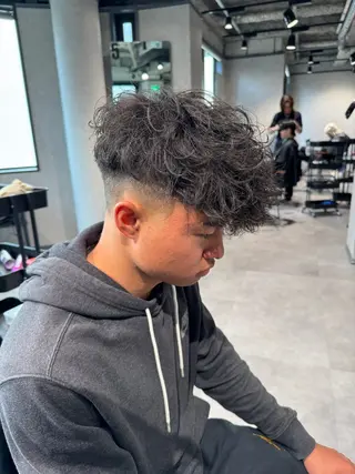 ショート パーマ メンズ メンズヘア◎ なぐらのヘアスタイル