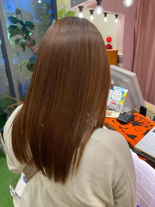 ロング カラー レイヤーカット✨ 艶髪藤野のヘアスタイル