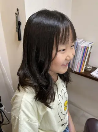 セミロング 澤崎 希望のヘアスタイル