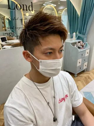 メンズ ♥️ブリーチ/ボブ/ レイヤー♥️maiのヘアスタイル