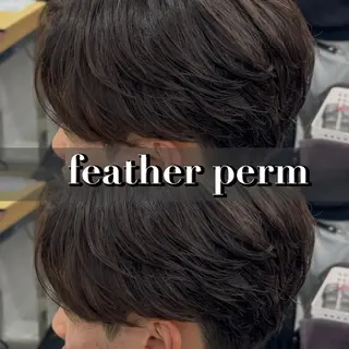 ショート パーマ メンズ 🖤Ayumi🖤 メンズ特化❤️‍🔥のヘアスタイル