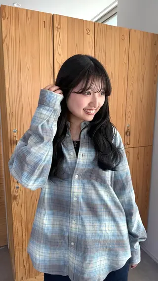 ロング Kulm by luccica所属・Fuka/ レディースカットのヘアスタイル